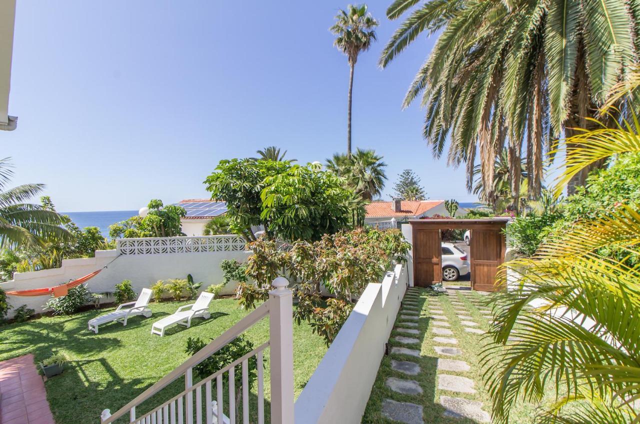 Villa In Protected Space In Front Of The Sea Los Realejos Exterior foto